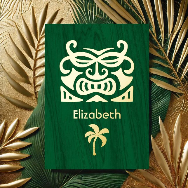 Rustic Tropical Bridal Shower Foil Invitation (Rustic Tropical Bridal Shower Foil Invitation)