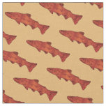 Rustic Trout Fabric