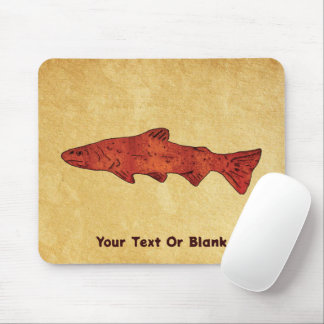 Rustic Trout Mouse Pad