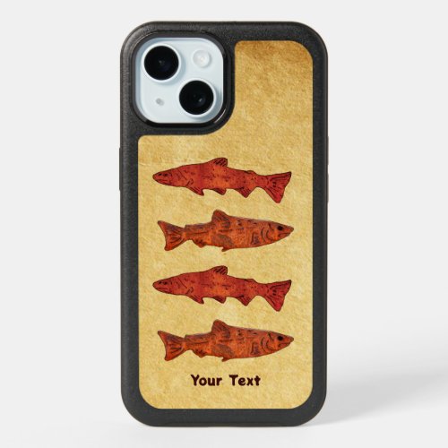 Rustic Trout iPhone 15 Case