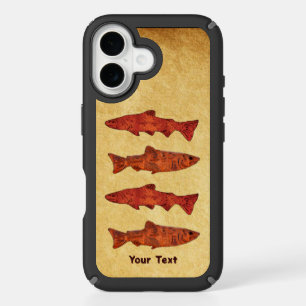 Rustic Trout iPhone 16 Case