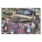 rustic truck tissue paper