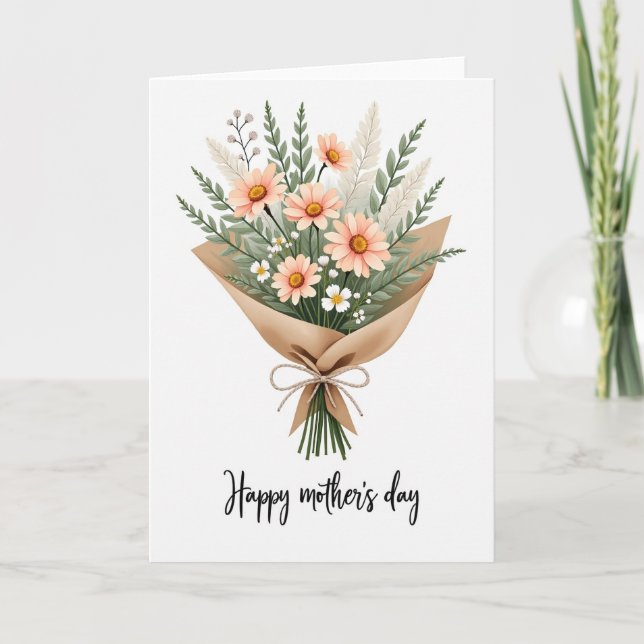 Rustic Twine Mothers Day Card (Front)