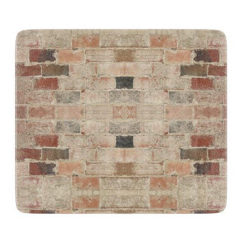 Rustic Unique Vintage Old Brick Natural Texture Cutting Board