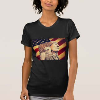 Rustic USA Flag Patriotic Native American T Shirt Rustic USA Flag Patriotic Native American T Shirt