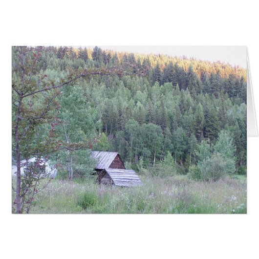 Rustic View Cards (Front Horizontal)
