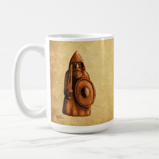 Rustic Viking Coffee Mug (Left)