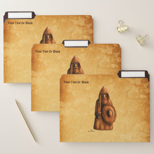 Rustic Viking File Folder