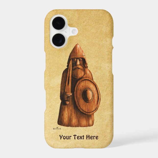 Rustic Viking iPhone Case (Back)