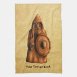 Rustic Viking Kitchen Towel