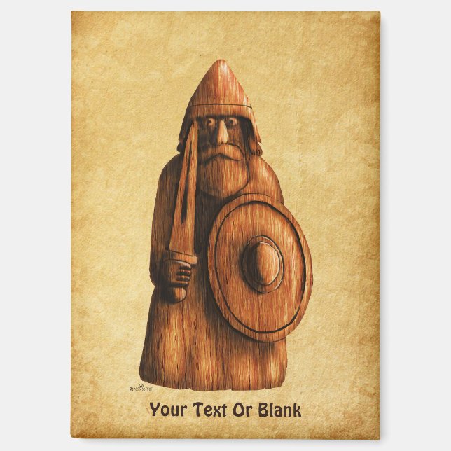 Rustic Viking Magnet (Front)