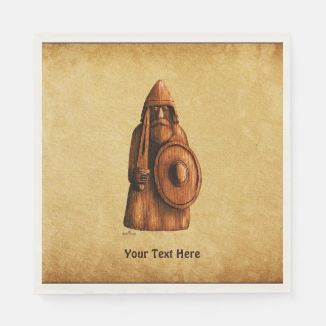 Rustic Viking Napkins (Front)