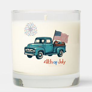 Rustic/vintage 4th of July Scented Candle