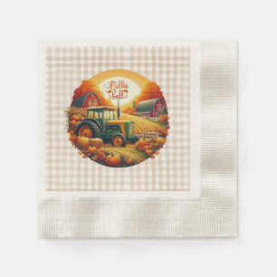 Rustic/vintage autumn on the farm napkins