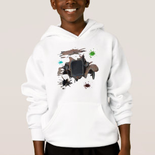 Rustic Vintage Car Grunge Art, Hoodie