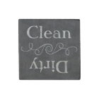 Rustic Vintage Clean/Dirty Dishwasher Kitchen