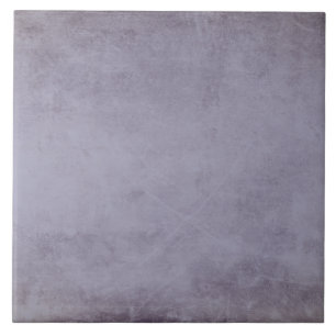 Rustic Vintage Shabby Chic PurpleFaux Texture Ceramic Tile
