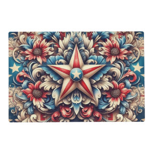 rustic/vintage USA/patriotic Placemat