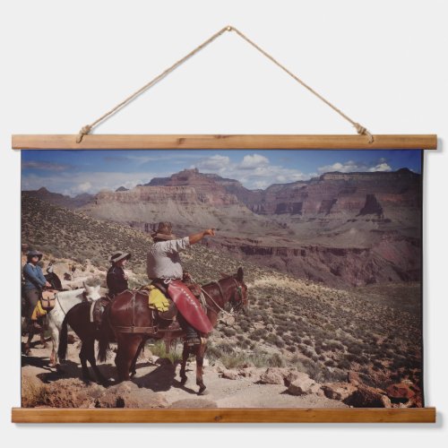 Rustic Vintage Western Outdoor Theme Hanging Tapestry