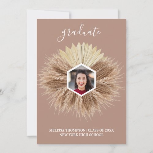 Rustic Warm Neutral Colors Graduate 