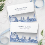 Rustic Watercolor Blue Mountain Envelope<br><div class="desc">Introducing our Blue Mountain Watercolor Wedding Envelope, an elegant emblem of your love story. Let your journey begin with the tranquil hues of blue and the serene design inspired by majestic mountains. Each envelope is a canvas adorned with soothing watercolor artistry, where every stroke signifies the depth of your affection....</div>