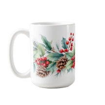 Rustic Watercolor Border