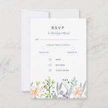 Rustic watercolor floral botanic