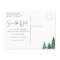 Rustic Watercolor Forest Save the Date