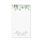 Rustic Watercolor Greenery Earring Display Card