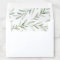 Rustic watercolor greenery wedding