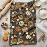 Rustic Watercolor Woodland Pine Cones Fall Kitchen Towel<br><div class="desc">Rustic Watercolor Woodland Pine Cones Fall hand towel</div>