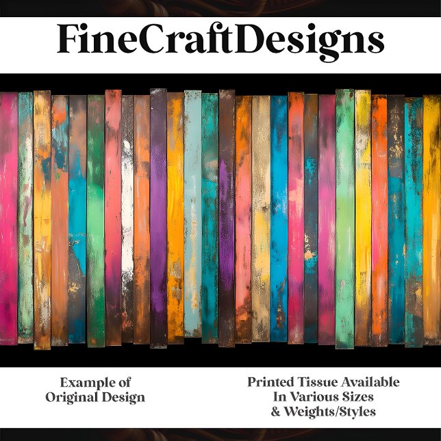 Rustic Weathered Distressed Wood H4 Decoupage  Tissue Paper (Creator Uploaded)