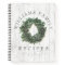 Rustic Weathered Wood Laurel Wreath Family Recipe