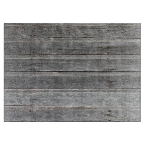 Rustic Weathered Wood Wall Cutting Board