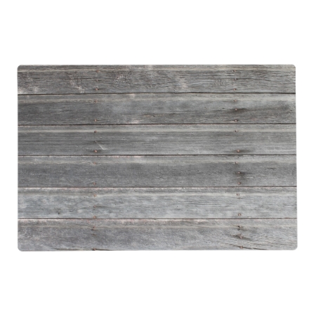 Rustic Weathered Wood Wall Placemat