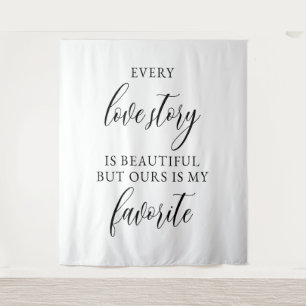 Rustic Wedding Backdrop Banner