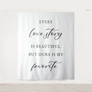 Rustic Wedding Backdrop Banner
