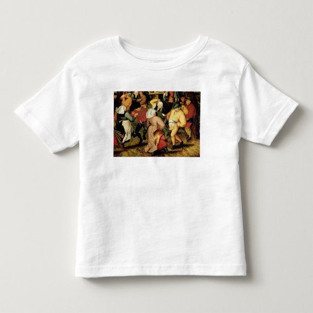 Rustic Wedding, detail of people dancing Toddler T-shirt (Front)