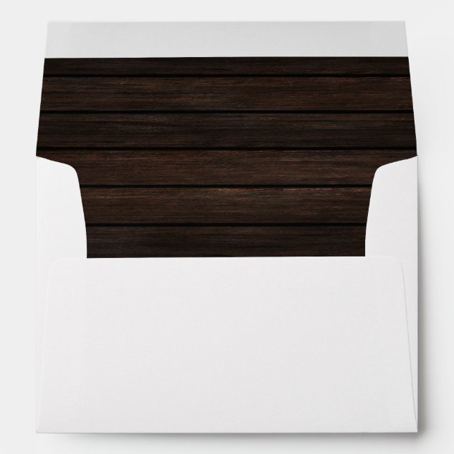 Rustic Wedding Envelopes (Back (Bottom))