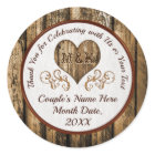 Rustic Wedding Favor Ideas Custom Wedding Stickers