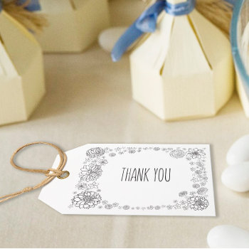 Rustic Wedding Favor Tags by TheSillyHippy at Zazzle