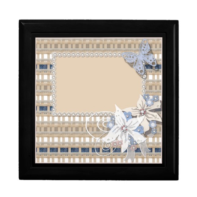 Rustic  , wedding gift box (Front)