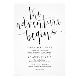 Adventure Wedding Invitations | Zazzle
