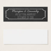 Rustic Wedding Mini Save The Dates 100 Pack (Front & Back)