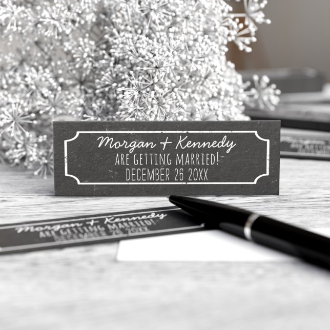 Rustic Wedding Mini Save The Dates 100 Pack