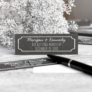 Rustic Wedding Mini Save The Dates 50 Pack
