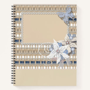 Rustic  , wedding notebook