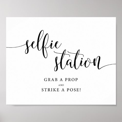 Rustic Wedding Selfie Station Sign