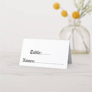 Rustic Wedding Table Number And Names Seating Place Card