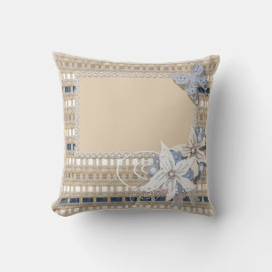 Rustic  , wedding throw pillow